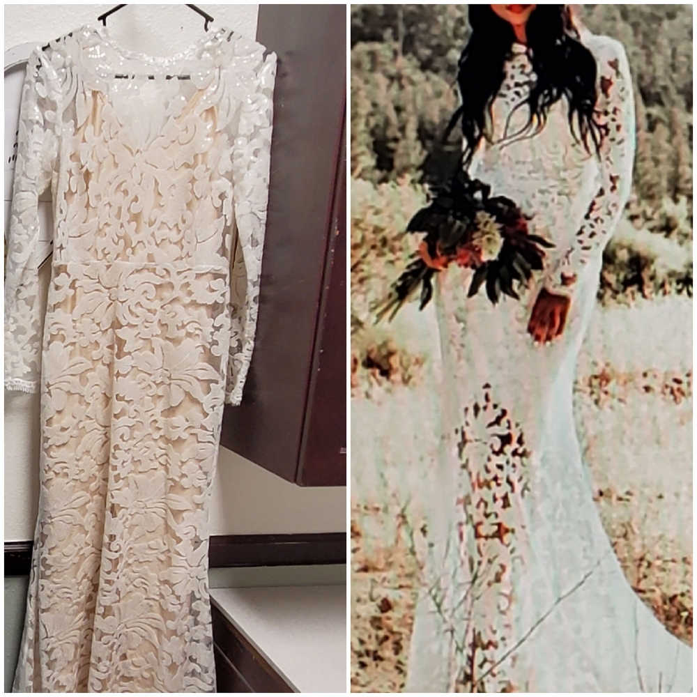 New Vintage Saldana wedding dress
